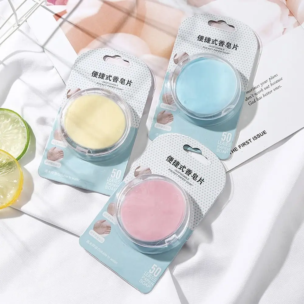50 PCS Portable Disposable Paper Soap Travel Soap Paper Sheets Mini Scented Slice Sheets For Outdoor Washing
50 PCS Portable Disposable Paper Soap Travel Soap Paper Sheets Mini Scented Slice Sheets For Outdoor Washing
