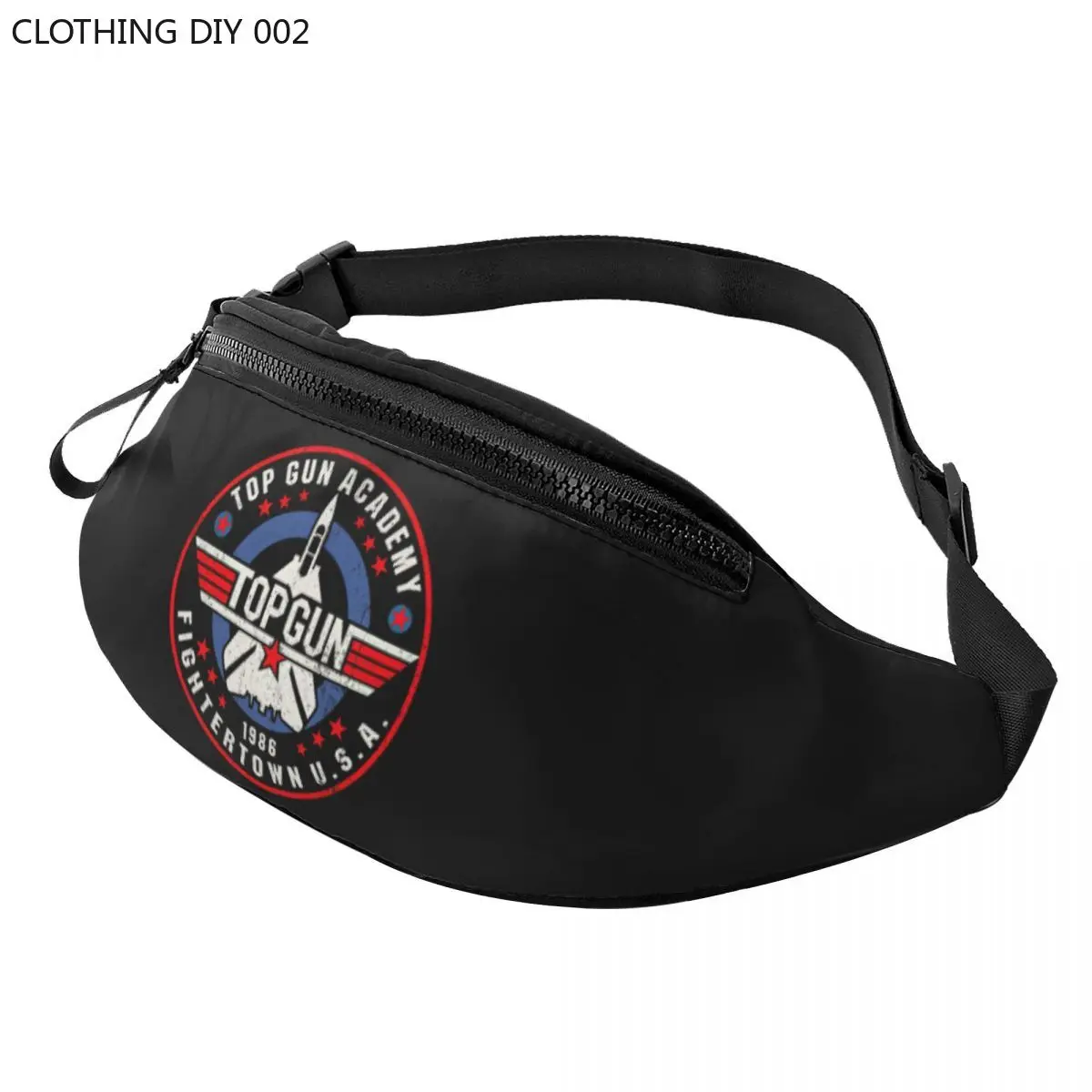 Fightertown USA Academy Fanny Bag Custom Top Gun Crossbody Waist Pack Women Men Travel Hiking Phone Money Pouch
Fightertown USA Academy Fanny Bag Custom Top Gun Crossbody Waist Pack Women Men Travel Hiking Phone Money Pouch