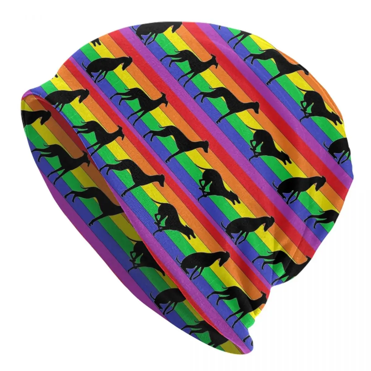 Greyhound With A Rainbow Caps Dog Hip Hop Unisex Outdoor Skullies Beanies Hat Spring Warm Dual-use Bonnet Knit Hat
Greyhound With A Rainbow Caps Dog Hip Hop Unisex Outdoor Skullies Beanies Hat Spring Warm Dual-use Bonnet Knit Hat