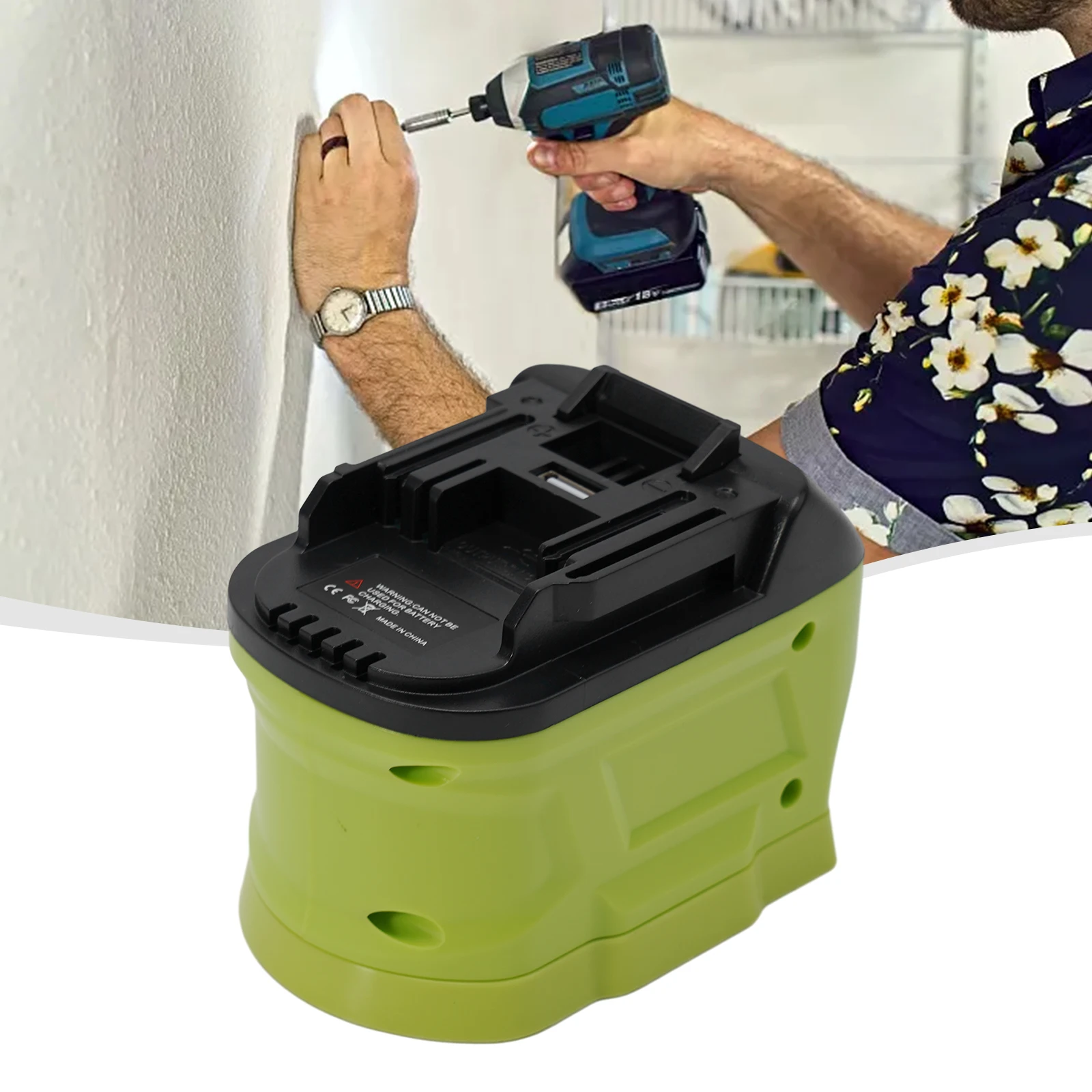 New Practical Converter Battery Adapter Battery Adapter Converter Li-Ion Battery Mta 18V Tool Plastic Converter
New Practical Converter Battery Adapter Battery Adapter Converter Li-Ion Battery Mta 18V Tool Plastic Converter