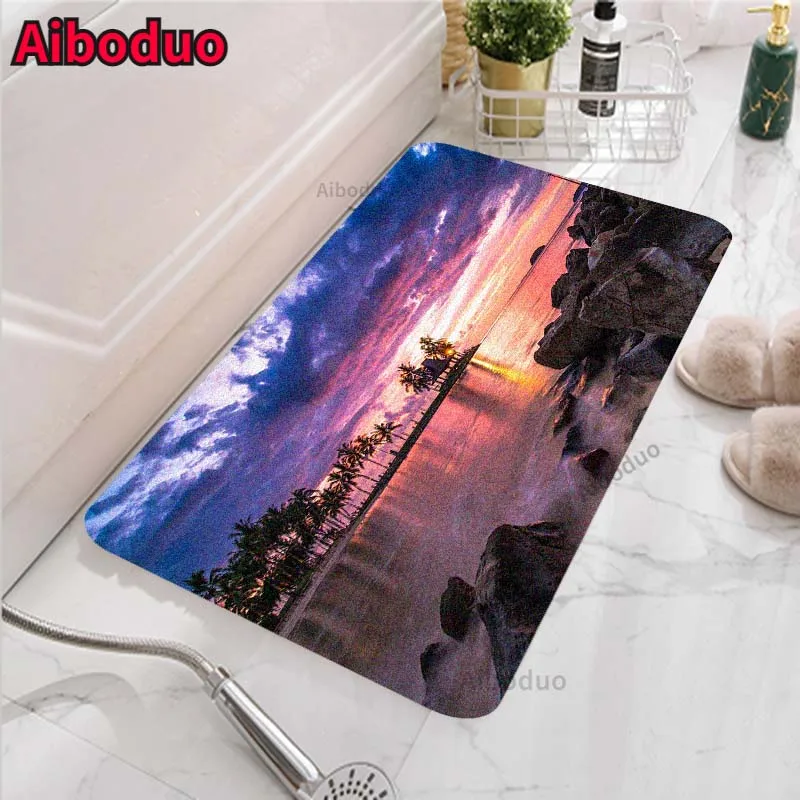 Landscape Pattern Room Bathroom Set Piece Floor Decoration Room Bathroom Entrance Non-slip Absorbent Carpet Mat 40X60/50X80CM
Landscape Pattern Room Bathroom Set Piece Floor Decoration Room Bathroom Entrance Non-slip Absorbent Carpet Mat 40X60/50X80CM