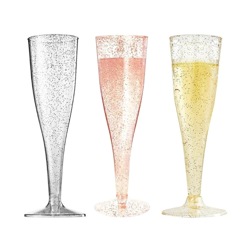 50pcs Plastic Champagne Flutes Disposable 4.5 Oz Clear Plastic Champagne Glasses
50pcs Plastic Champagne Flutes Disposable 4.5 Oz Clear Plastic Champagne Glasses