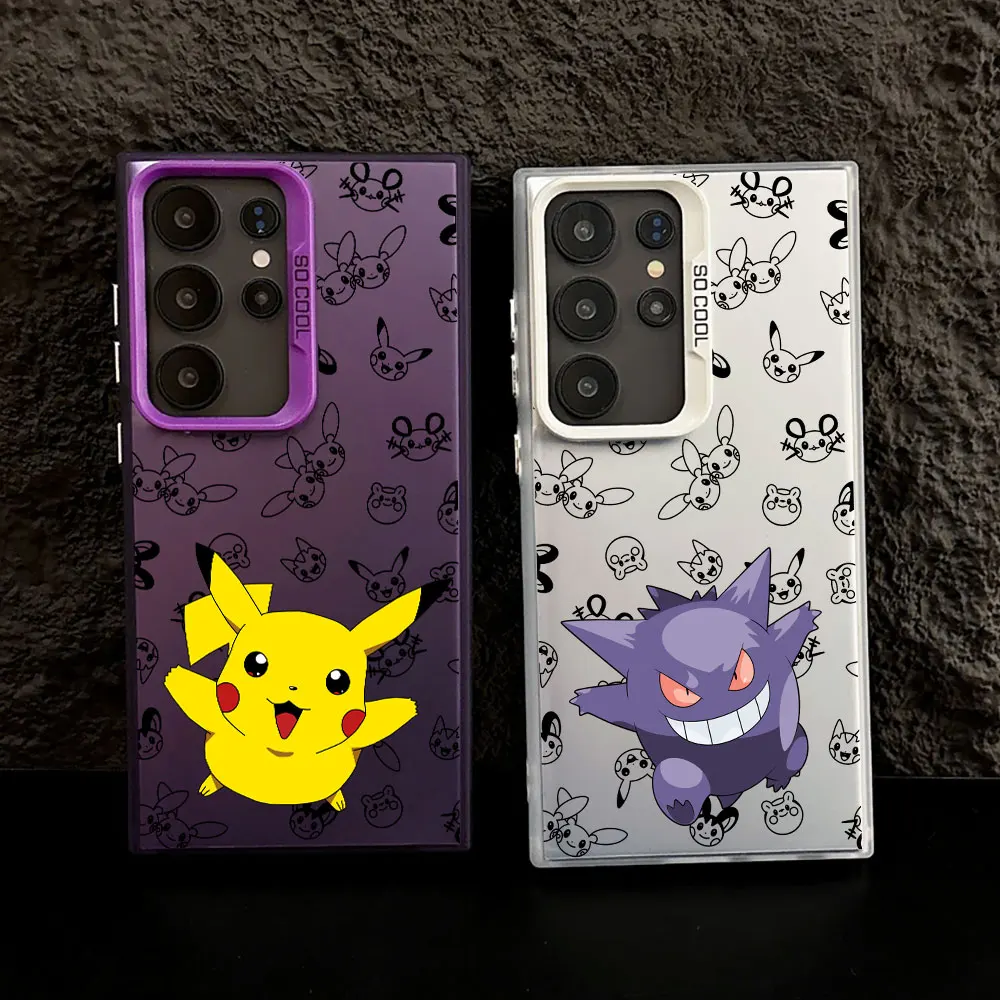 Pokemons Pikachu Pocket Monster Anime S25 Case For Samsung S25 S24 Ultra 5g For Galaxy S23 S22 S21 FE S20 Ultra Plus Phone Cover Pokemons Pikachu Pocket Monster Anime S25 Case For Samsung S25 S24 Ultra 5g For Galaxy S23 S22 S21 FE S20 Ultra Plus Phone Cover