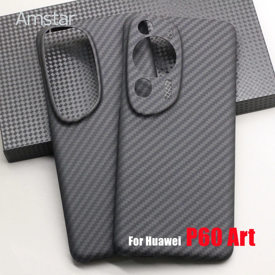 

Amstar Премиум углеродное волокно защитный чехол для Huawei P60 искусство арамидное волокно ультратонкий противоударный чехол для телефона P60 художественные чехлы