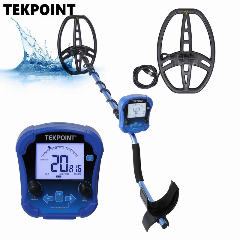 MD8050 Metal Detector Professional Underground Depth Gold Detector Treasure High Frequency Pinpoint Better than TX-850
MD8050 Metal Detector Professional Underground Depth Gold Detector Treasure High Frequency Pinpoint Better than TX-850