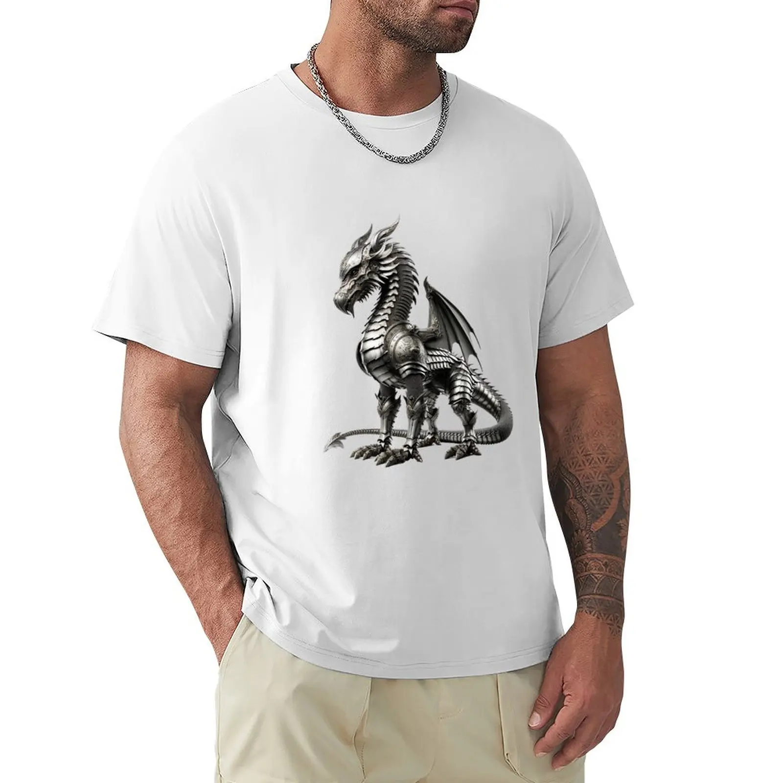 Knight Dragon T-Shirt new edition plus sizes aesthetic clothes sports fans men workout shirt 
Knight Dragon T-Shirt new edition plus sizes aesthetic clothes sports fans men workout shirt