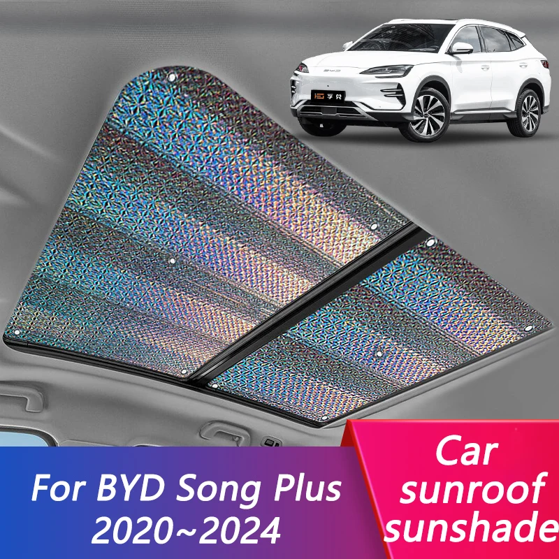 

Car Sunroof Sunshade For BYD Song Plus DM-i EV 2020 2021 2022 2023 2024 Sunroof Sunshade Window Roof Protection Sunshadin Board