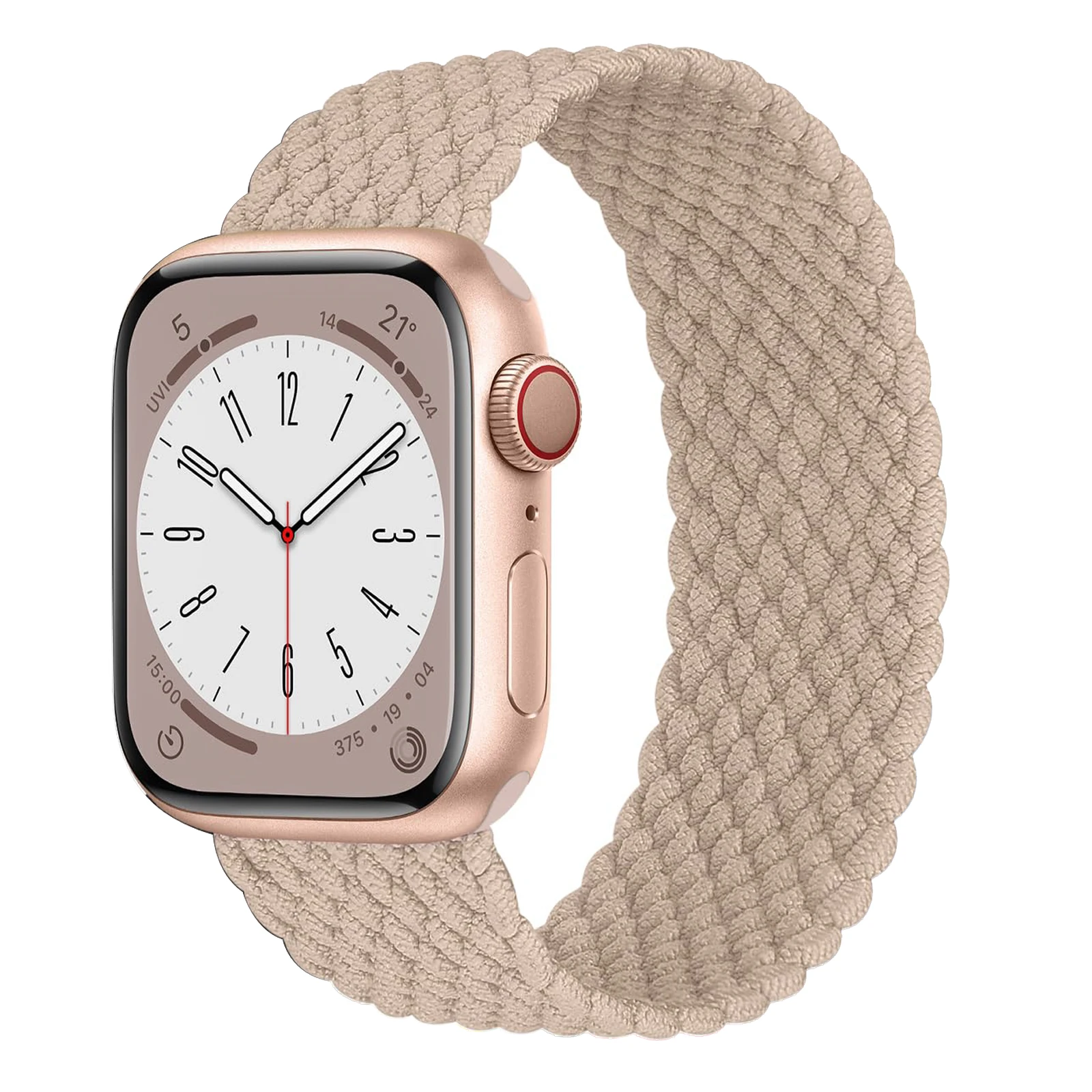 Braided solo loop For Apple Watch Band 45mm 44mm 40mm 49mm 41mm 38mm 42mm Bracelet iWatch Ultra 2 series 9 7 6 5 4 3 8 SE Strap
Braided solo loop For Apple Watch Band 45mm 44mm 40mm 49mm 41mm 38mm 42mm Bracelet iWatch Ultra 2 series 9 7 6 5 4 3 8 SE Strap