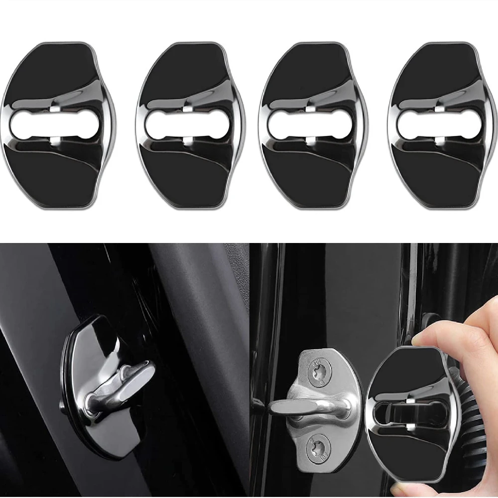 For Tesla Model 3 Model Y 2023 Accessories Car Door Lock Buckle Cover Protector Door Stopper Covers Carbon Fiber Metal Sticker
For Tesla Model 3 Model Y 2023 Accessories Car Door Lock Buckle Cover Protector Door Stopper Covers Carbon Fiber Metal Sticker