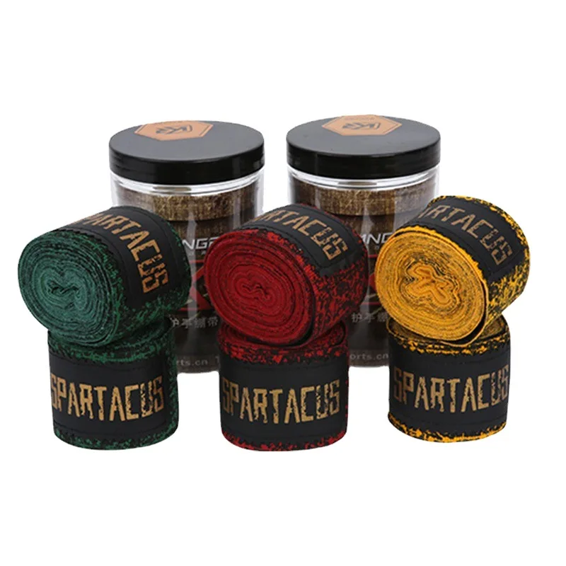 Хлопковая повязка 5 см, боксерская искусственная ручная повязка, Боевая защита, боксерские ранцы, тренировочные перчатки
Хлопковая повязка 5 см, боксерская искусственная ручная повязка, Боевая защита, боксерские ранцы, тренировочные перчатки