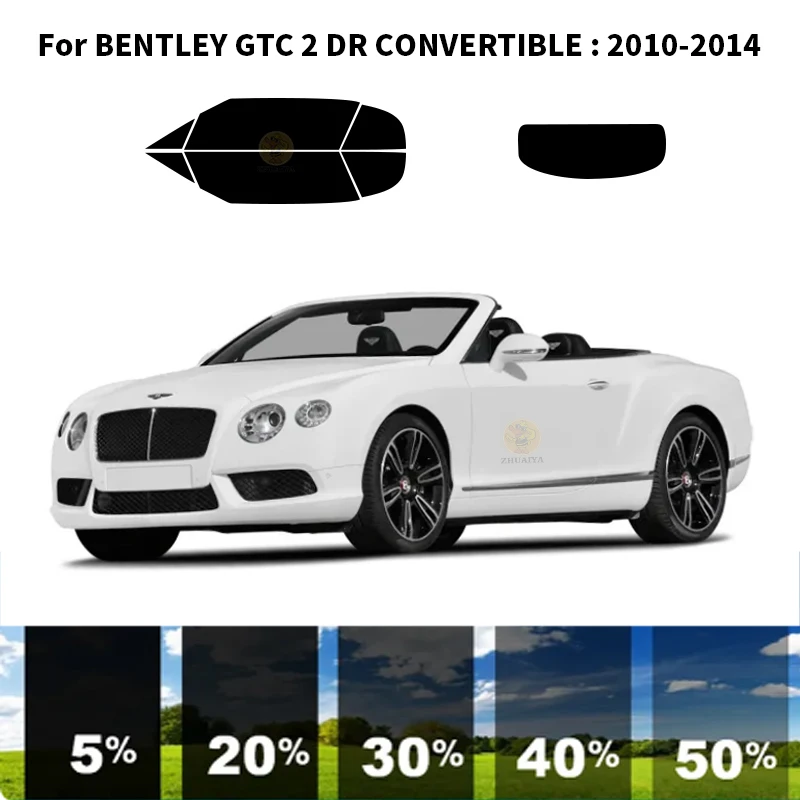 Precut nanoceramics car UV Window Tint Kit Automotive Window Film For BENTLEY GTC 2 DR CONVERTIBLE 2010-2014
Precut nanoceramics car UV Window Tint Kit Automotive Window Film For BENTLEY GTC 2 DR CONVERTIBLE 2010-2014