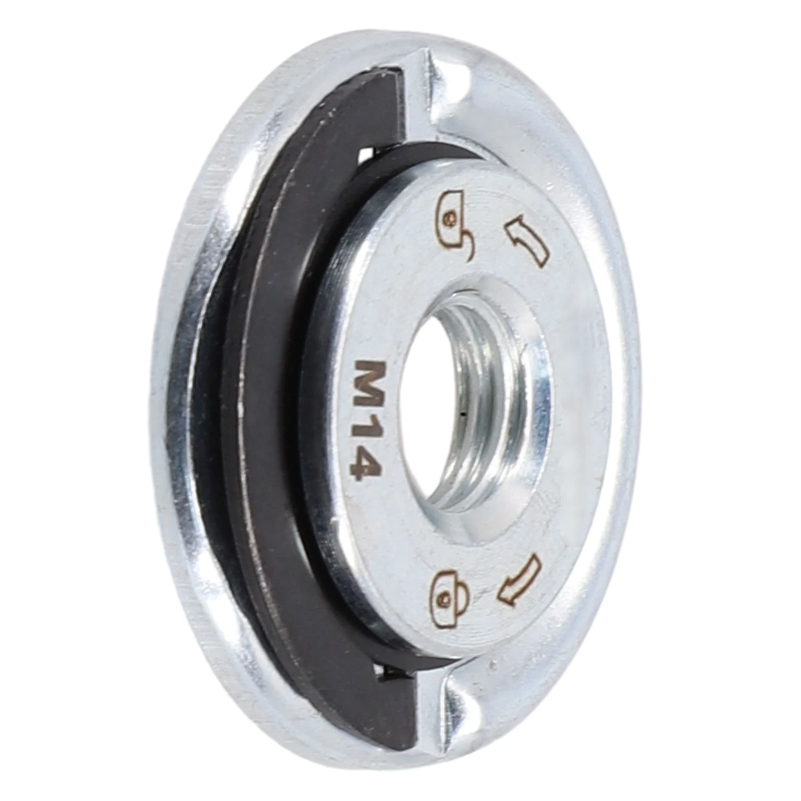 M14 Angle Grinder Locking Nut Quick Release Self-Locking Grinder Pressing Plate Flange Nut Power Chuck Tool Fixing Cutting Discs
M14 Angle Grinder Locking Nut Quick Release Self-Locking Grinder Pressing Plate Flange Nut Power Chuck Tool Fixing Cutting Discs