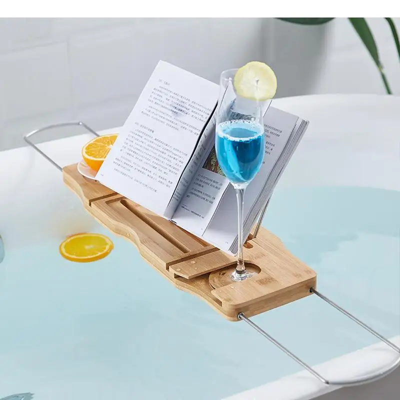 Anti-slip Bathtub Rack Adjustable Shelf Bamboo Stainless Steel Rack Bath Stand Bathroom Shelves Bathtub Shelf Storage Racks
Anti-slip Bathtub Rack Adjustable Shelf Bamboo Stainless Steel Rack Bath Stand Bathroom Shelves Bathtub Shelf Storage Racks