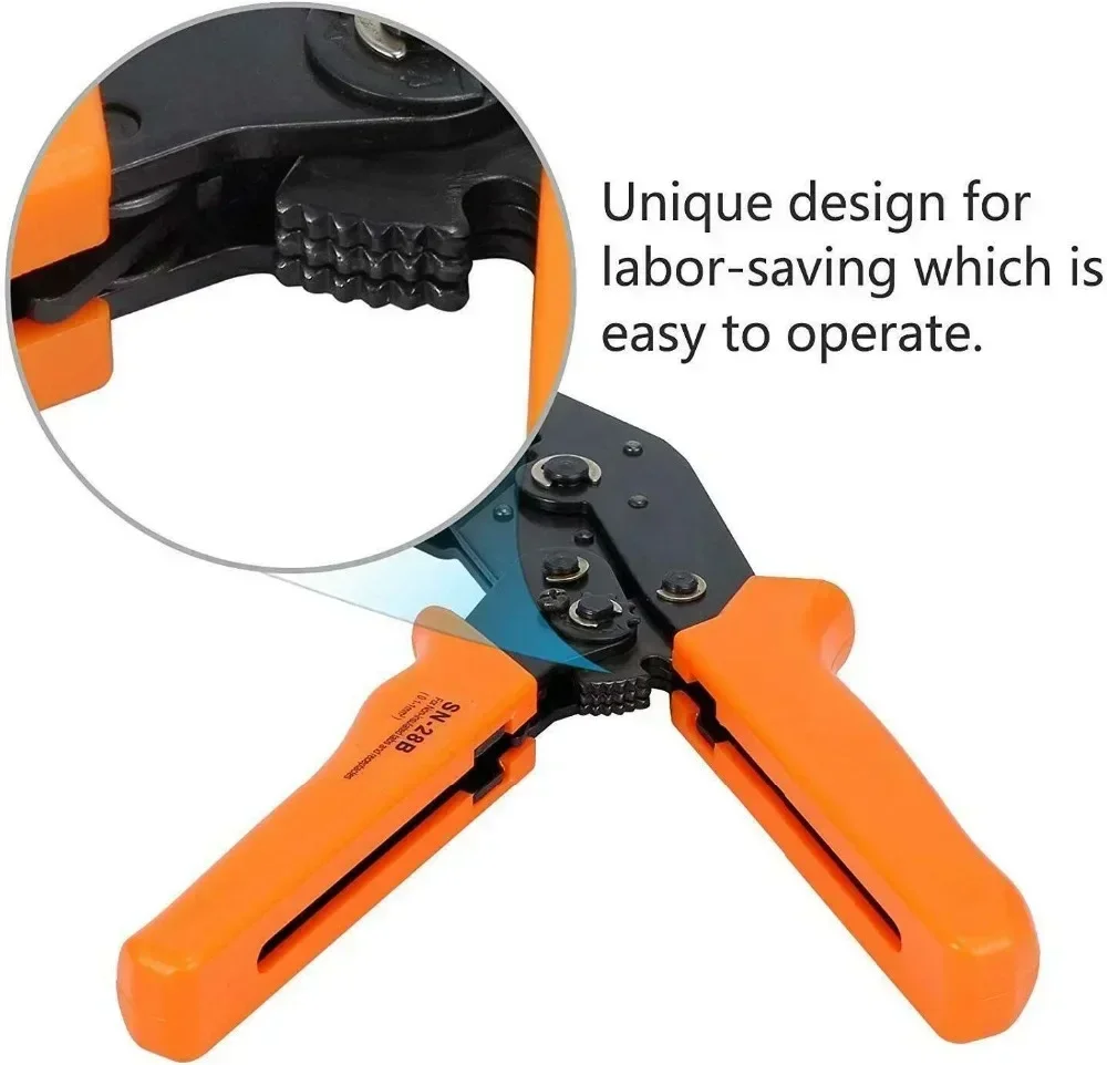 

Ferrule Kit Terminals Clamp Terminal Wire Sn-28b+1550pcs Crimping Hand Tool Pliers Crimper Tool Tool Dupont Set