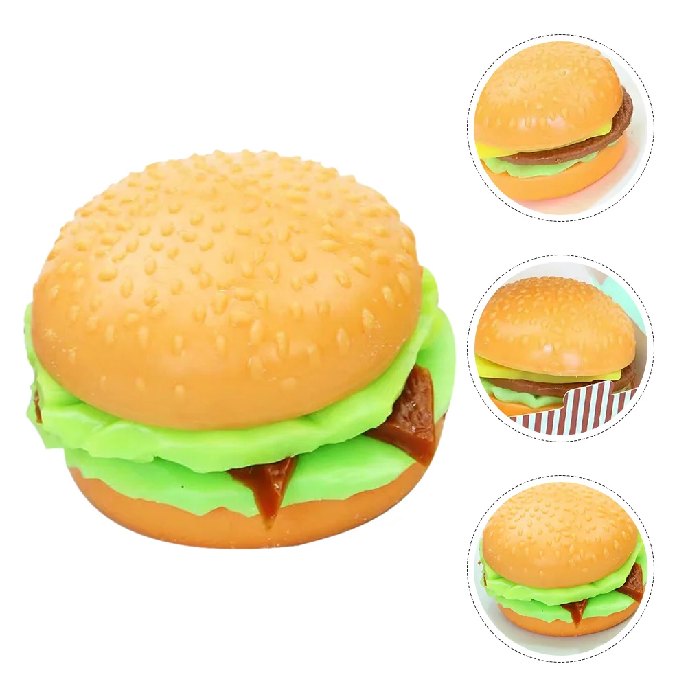 Toy Novelty Stress Toys Food Portable Squeeze Fake Hamburger Model Tpr Creative Anxiety Relief Office Playthings Student Decor
Toy Novelty Stress Toys Food Portable Squeeze Fake Hamburger Model Tpr Creative Anxiety Relief Office Playthings Student Decor