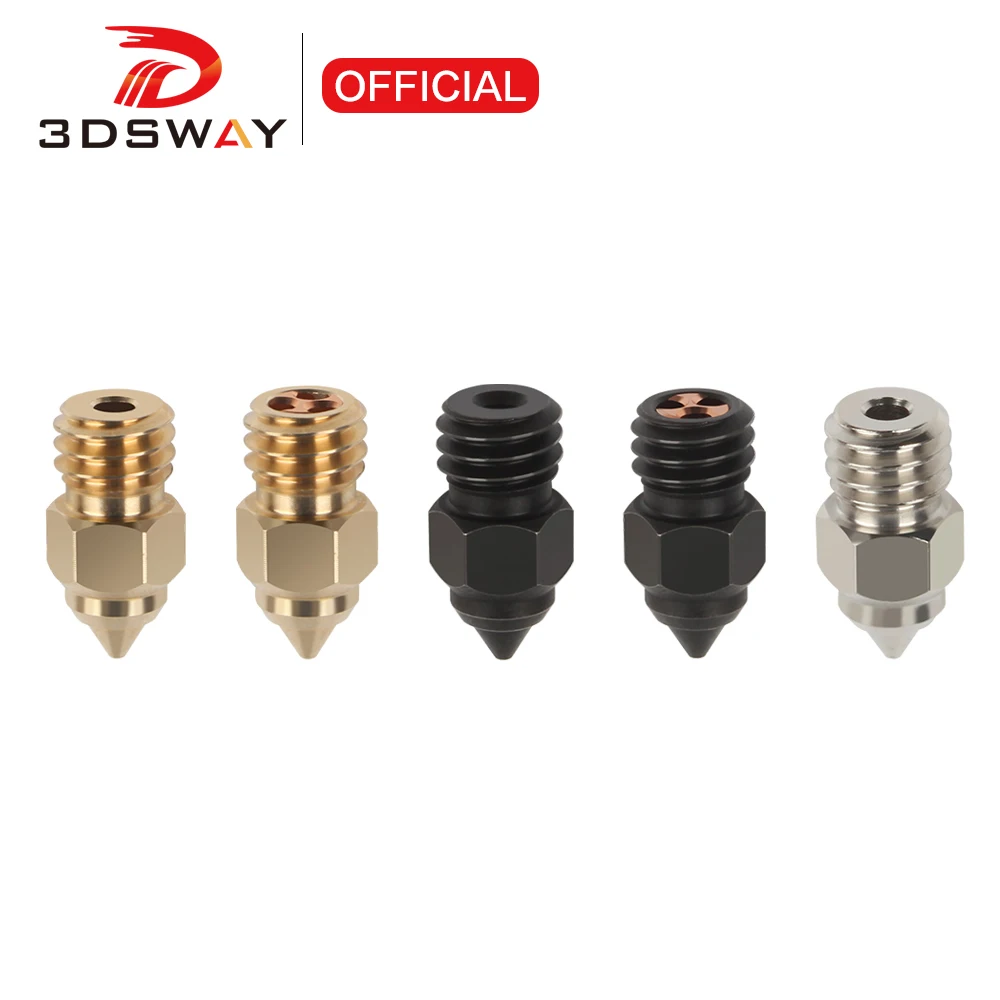 CR6-SE Chrome Zirconium Copper High-speed CR-6 SE CHT Clone Hardened Steel Brass Nozzle For Sprite S1 CR6 SE 3D Printer Parts
CR6-SE Chrome Zirconium Copper High-speed CR-6 SE CHT Clone Hardened Steel Brass Nozzle For Sprite S1 CR6 SE 3D Printer Parts