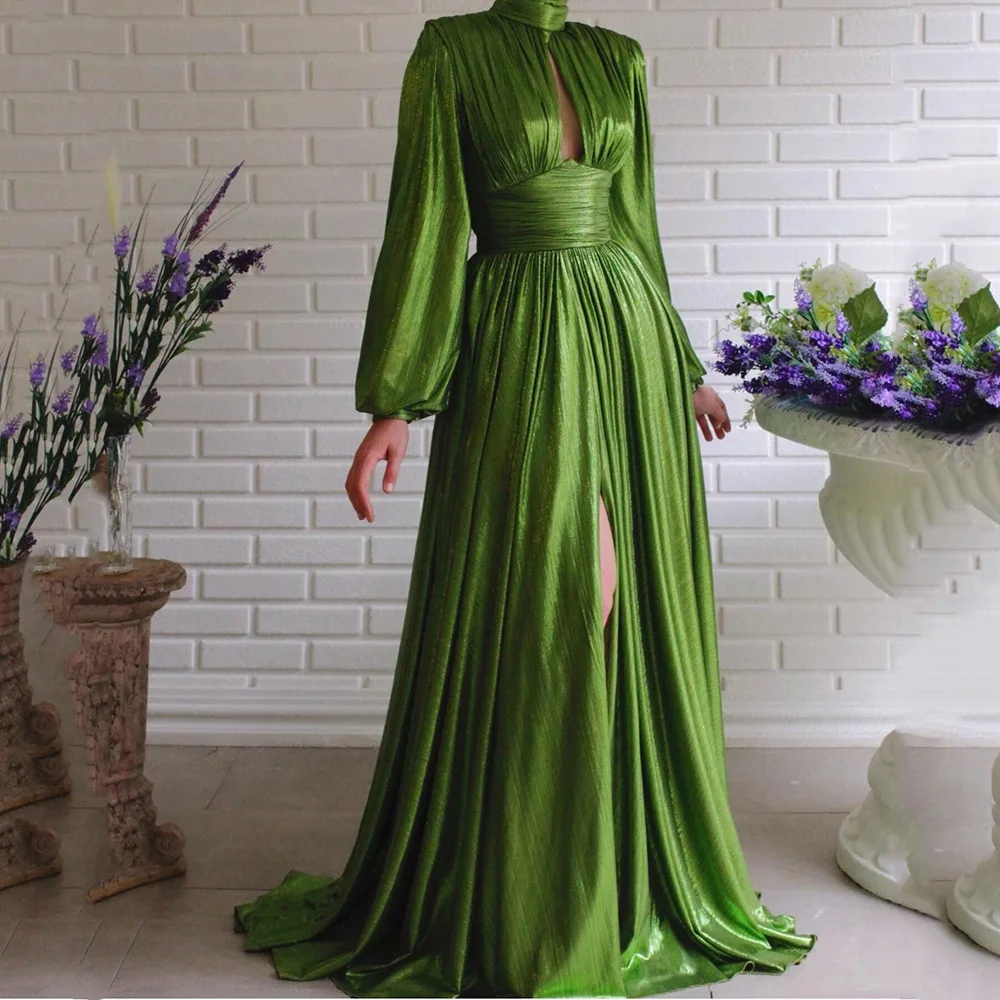 2022 Spring Fashion Color Waist Hanging Neck Big Swing Sexy Avocado Green Solid Color Long Skirt Female
2022 Spring Fashion Color Waist Hanging Neck Big Swing Sexy Avocado Green Solid Color Long Skirt Female