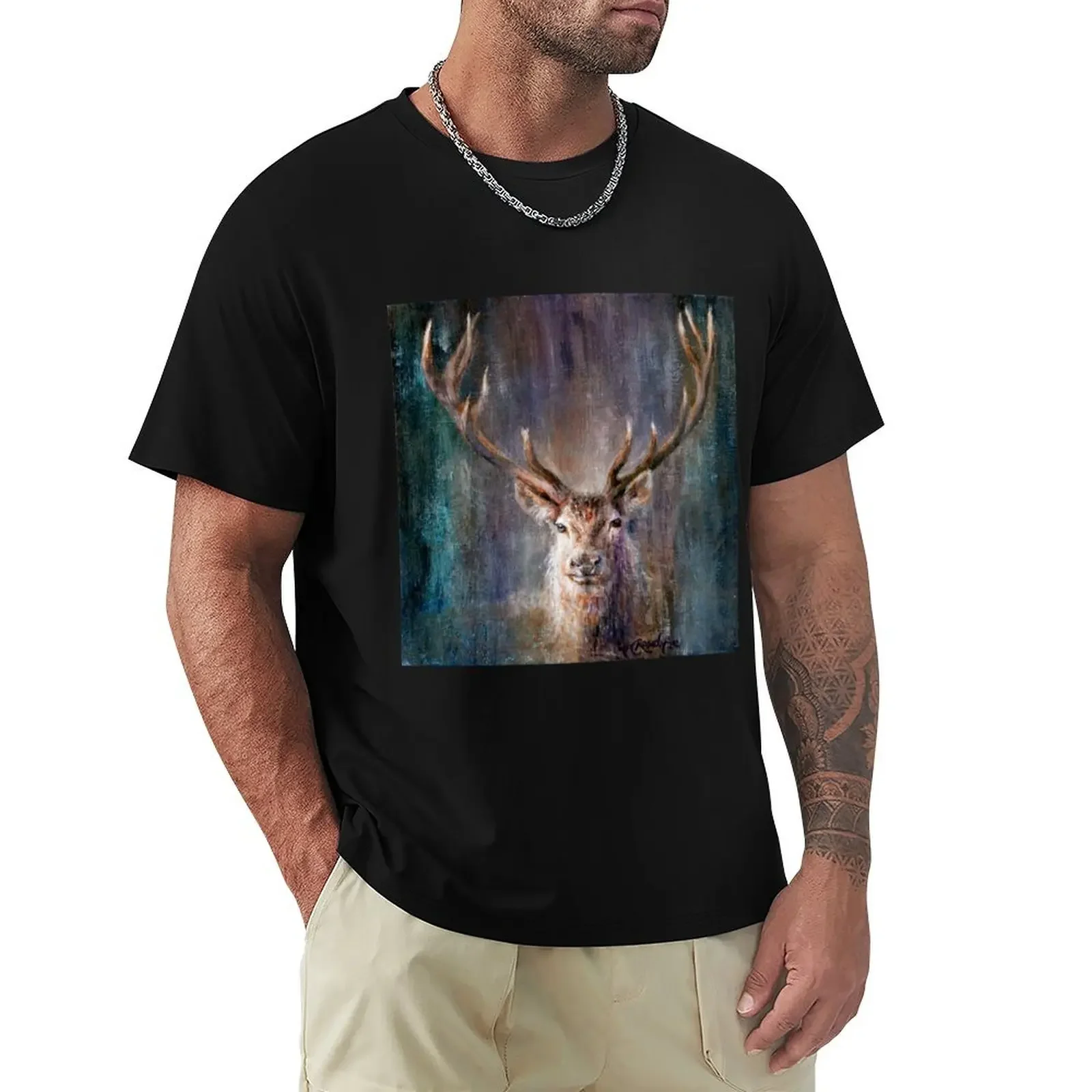 Highland Hues Stag T-shirt customizeds anime clothes tees t shirts for men cotton
Highland Hues Stag T-shirt customizeds anime clothes tees t shirts for men cotton