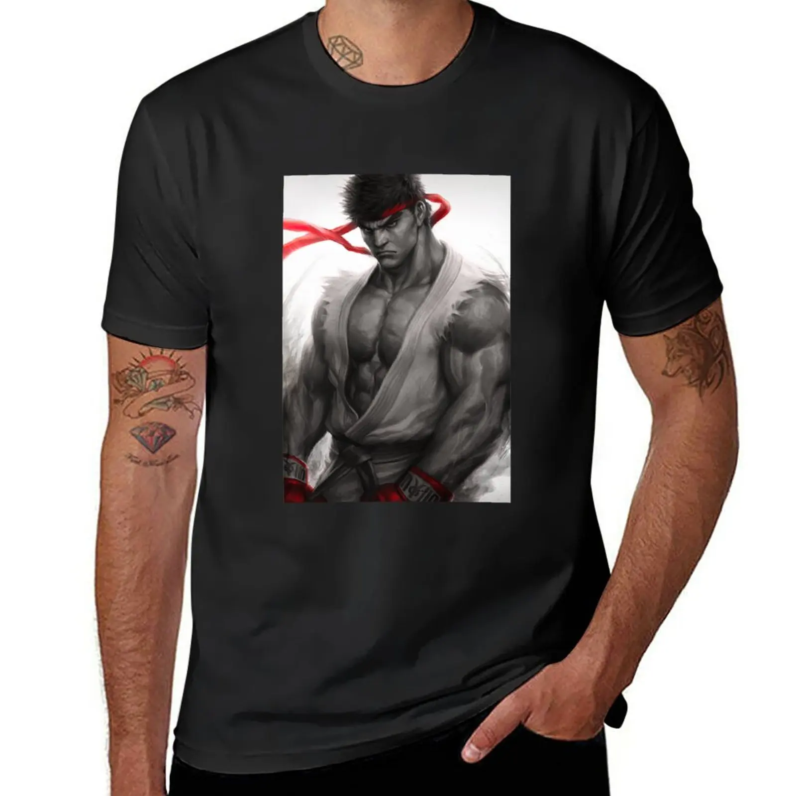New The Warrior Ryu T-Shirt Oversized t-shirt anime T-shirt short Aesthetic clothing mens clothing
New The Warrior Ryu T-Shirt Oversized t-shirt anime T-shirt short Aesthetic clothing mens clothing