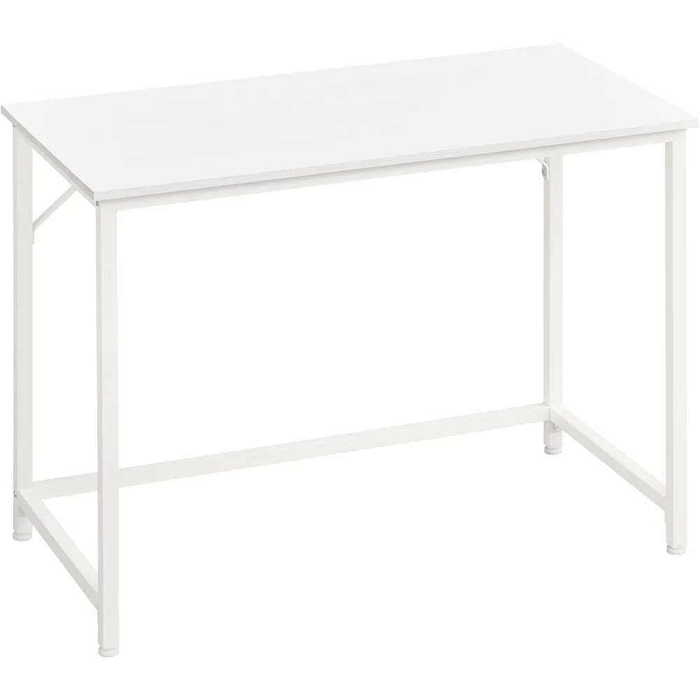

Computer Desk, Gaming Desk, Home Office Desk, for Small Spaces, 19.7 X 39.4 X 29.5 Inches, Industrial Style, Metal Frame