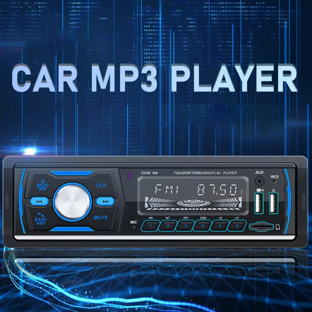 M 4 Handsfree High-definition DAB MP3 Player Bluetooth FM Radio Player USB AUX FM AM RDS DAB+ Radio Receiver Car Accessories
M 4 Handsfree High-definition DAB MP3 Player Bluetooth FM Radio Player USB AUX FM AM RDS DAB+ Radio Receiver Car Accessories