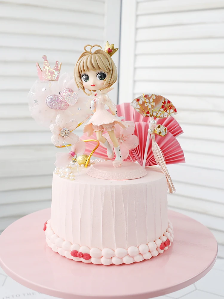 Cartoon Pink Beautiful Princess Cake Topper Birthday Fan Card Yarn Flower Crown Wire Stars Gifts Wedding Dessert Baking Supplies
Cartoon Pink Beautiful Princess Cake Topper Birthday Fan Card Yarn Flower Crown Wire Stars Gifts Wedding Dessert Baking Supplies