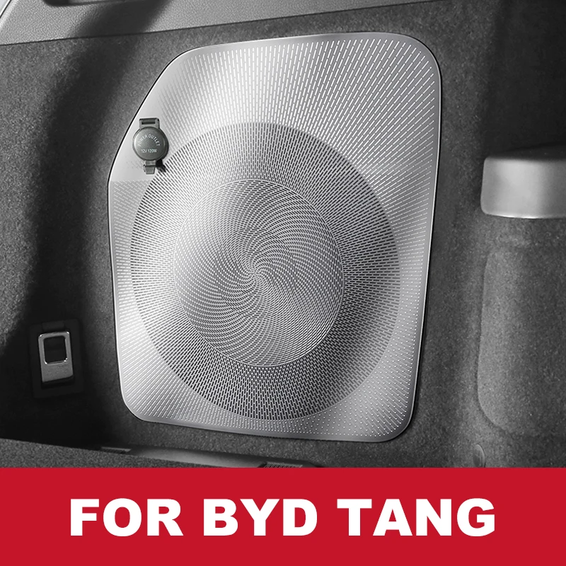 

For Byd Tang 2021 2022 2023 Car Trunk Audio Speaker Cover Decoration Loudspeaker Frame Interior Modified Speaker Accessories