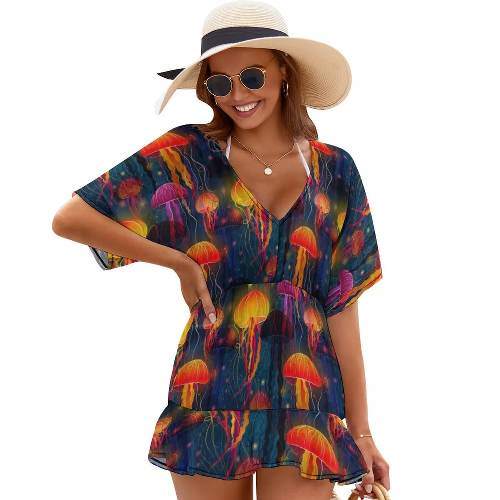 Jellyfish Dance Cover Ups long dress women summer Dresses for wedding party Bride dresses
Jellyfish Dance Cover Ups long dress women summer Dresses for wedding party Bride dresses