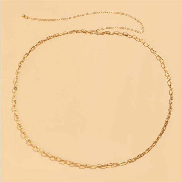 Hip Hop-Bikini ventre en métal doré et argenté pour femme, bijoux de corps, accessoire polyvalent, cadeau, vacances, plage 2