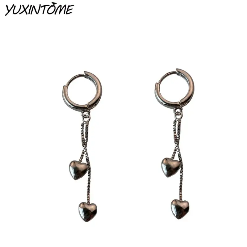925 Sterling Silver Needle Fashion Love Tassel Earrings Female Luxurious Party Pendant Earrings Trend Personalit Jewelry Gift
925 Sterling Silver Needle Fashion Love Tassel Earrings Female Luxurious Party Pendant Earrings Trend Personalit Jewelry Gift