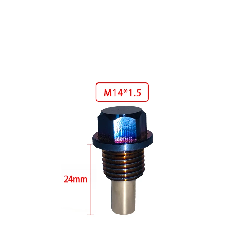 M14x1.5 Titanium Alloy Magnetic Oil Pan Drain Plug Nut Oil Plug Bolts Oil Release Nut For Honda Mitsubishi Mazda Suzuki Jeep
M14x1.5 Titanium Alloy Magnetic Oil Pan Drain Plug Nut Oil Plug Bolts Oil Release Nut For Honda Mitsubishi Mazda Suzuki Jeep