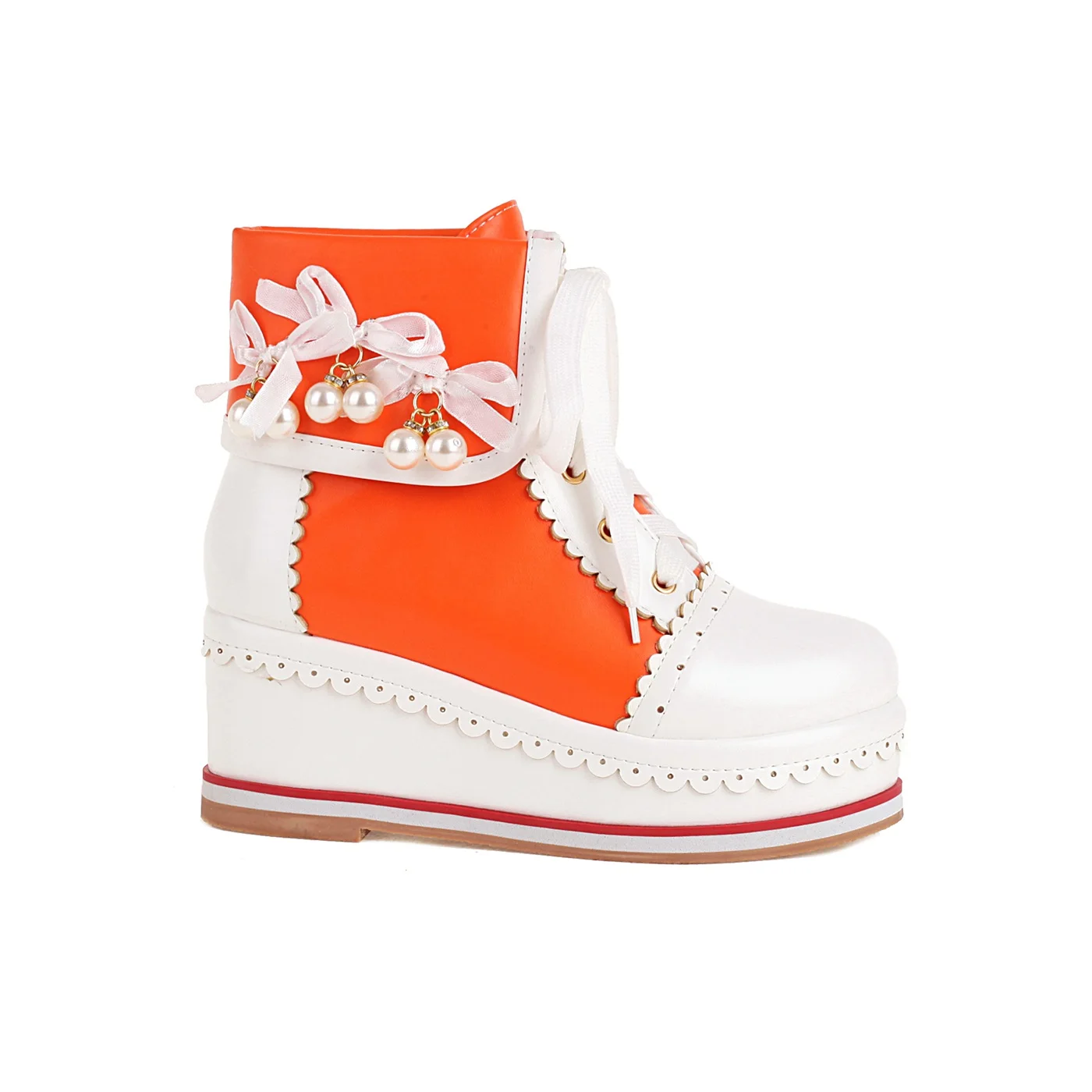 Large Size 48 Slope Heel Motorcycle Boot Women British Style Sweet Princess Versatile Motorcycle Boots Platform Short Boots
Large Size 48 Slope Heel Motorcycle Boot Women British Style Sweet Princess Versatile Motorcycle Boots Platform Short Boots