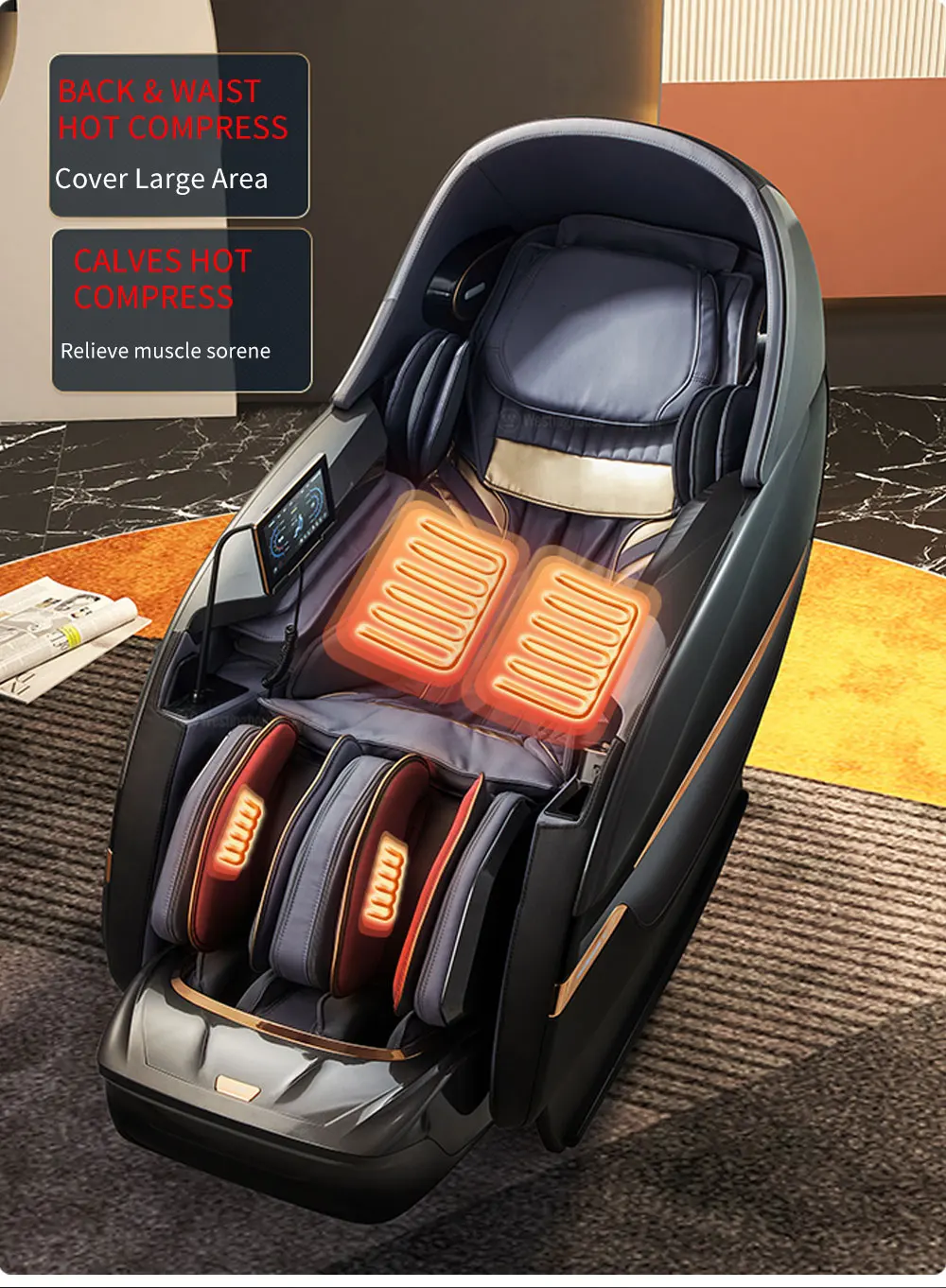 4D Massage Chair Full Body Massage Chair With Zero Gravity