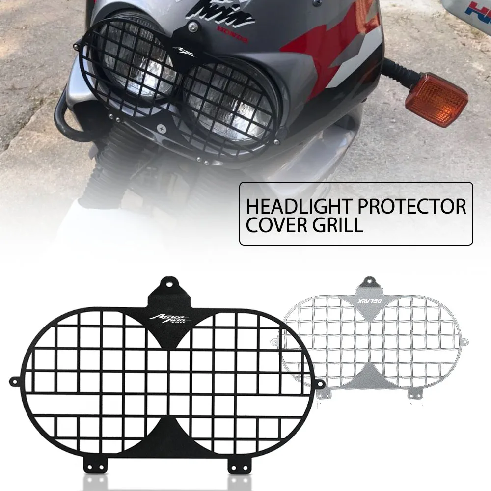 

Head Light Protector For Honda XRV750 XRV 750 Africa Twin 1997 - 2002 2001 2000 1999 1998 1996 Headlight Grille Guard Cover Part