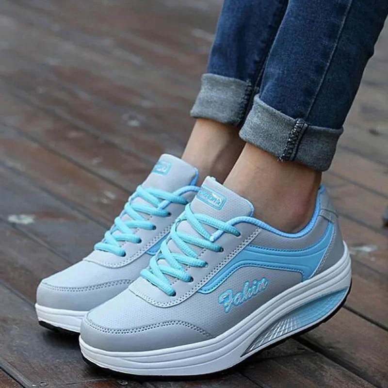 

Women Sneakers High 2023 New Platform Womens Running Shoes Ladies Basket Femme Wedges Trainers Zapatillas Deportivas Mujer