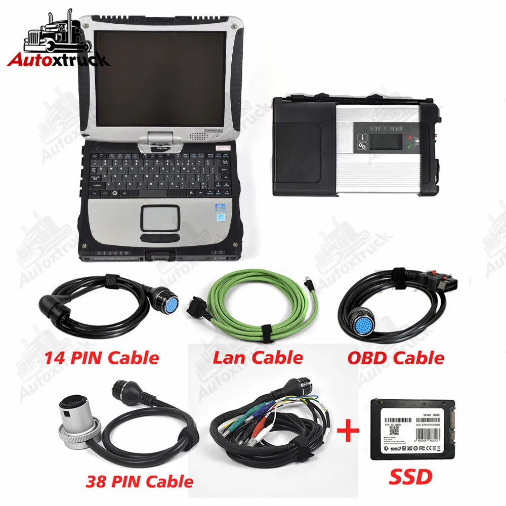 CF19 CF-19 Laptop 2023.3 best Quality Full Chip FOR MB Star C5 with WIFI 12V&24V FOR MB SD Connect C5 Diagnostic Tool
CF19 CF-19 Laptop 2023.3 best Quality Full Chip FOR MB Star C5 with WIFI 12V&24V FOR MB SD Connect C5 Diagnostic Tool