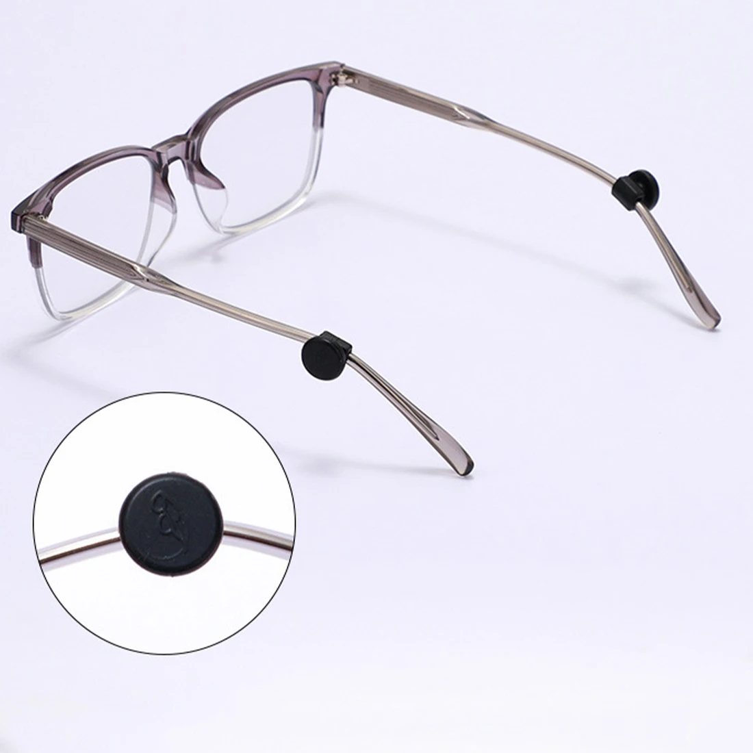 1 Pair Eyeglass Temple Tips Sleeve Retainer Silicone Anti-slip Holder Elastic Glasses Ear Hook Mirror Leg Glasses Accessories 
1 Pair Eyeglass Temple Tips Sleeve Retainer Silicone Anti-slip Holder Elastic Glasses Ear Hook Mirror Leg Glasses Accessories