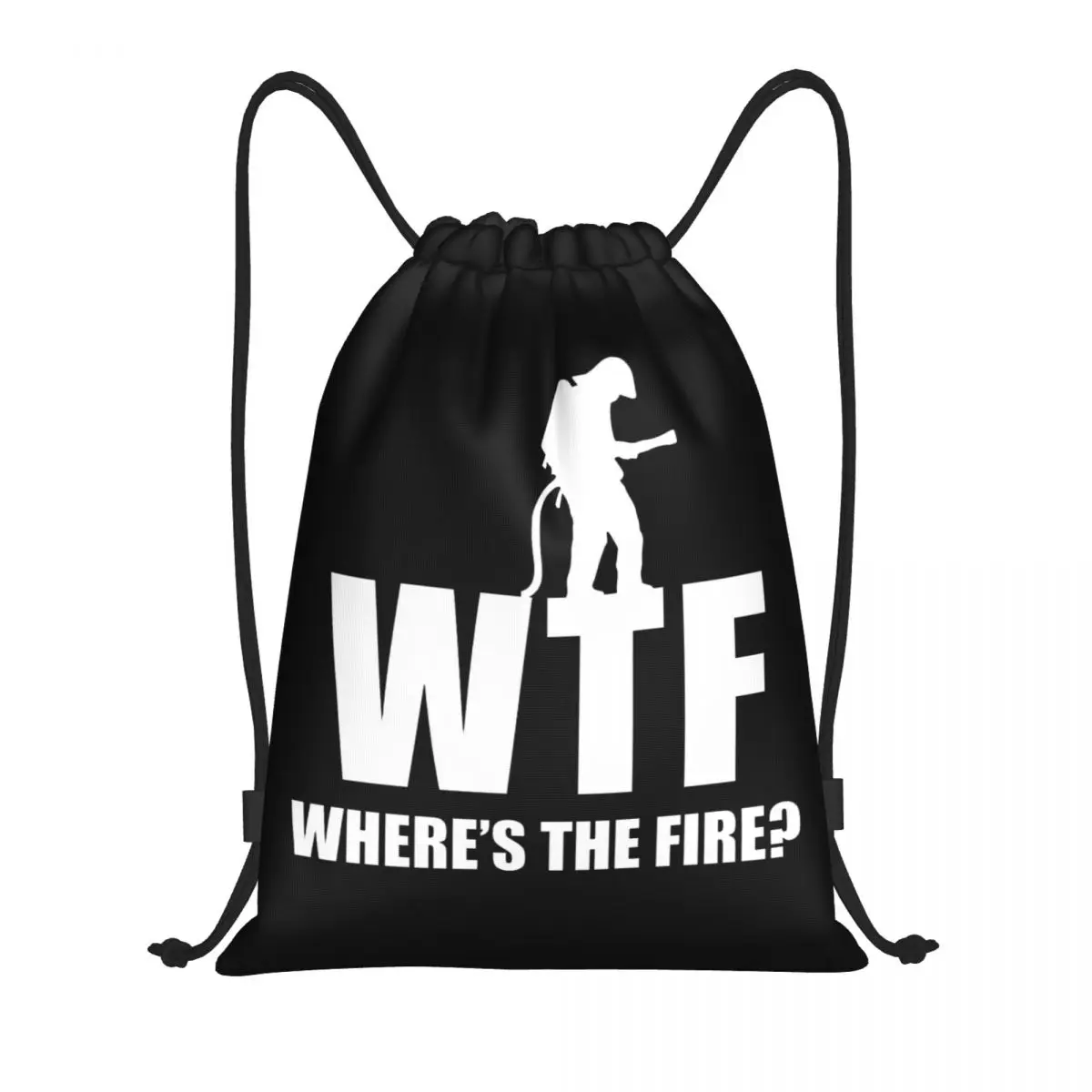 Custom WTF Where Is The Fire Drawstring Bags for Shopping Yoga Backpacks Women Men Fire Rescue Firefighter Sports Gym Sackpack
Custom WTF Where Is The Fire Drawstring Bags for Shopping Yoga Backpacks Women Men Fire Rescue Firefighter Sports Gym Sackpack