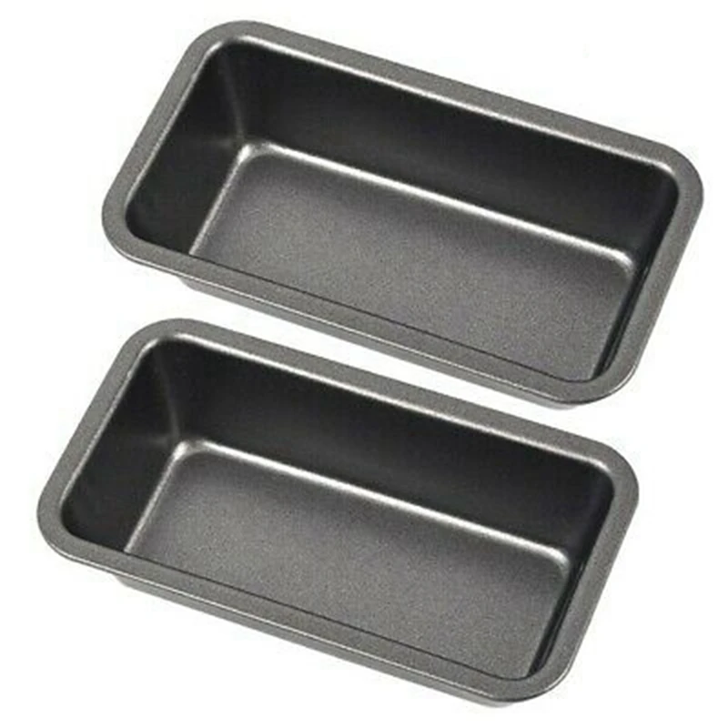 2Pcs Bread Pans For Baking Nonstick Carbon Steel Loaf Pan Tray Toast Mold Cake Loaf Pastry Toast Box Baking Pan Bakeware
2Pcs Bread Pans For Baking Nonstick Carbon Steel Loaf Pan Tray Toast Mold Cake Loaf Pastry Toast Box Baking Pan Bakeware