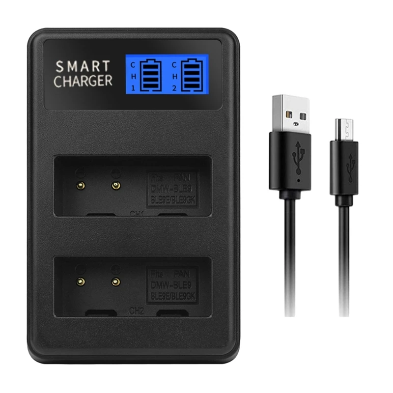 Battery LCD Micro USB Reliable Charging Accessory for DMC GF6 GX7 GF3 GF5 GX80 BLG10 Battery Charging Base
Battery LCD Micro USB Reliable Charging Accessory for DMC GF6 GX7 GF3 GF5 GX80 BLG10 Battery Charging Base