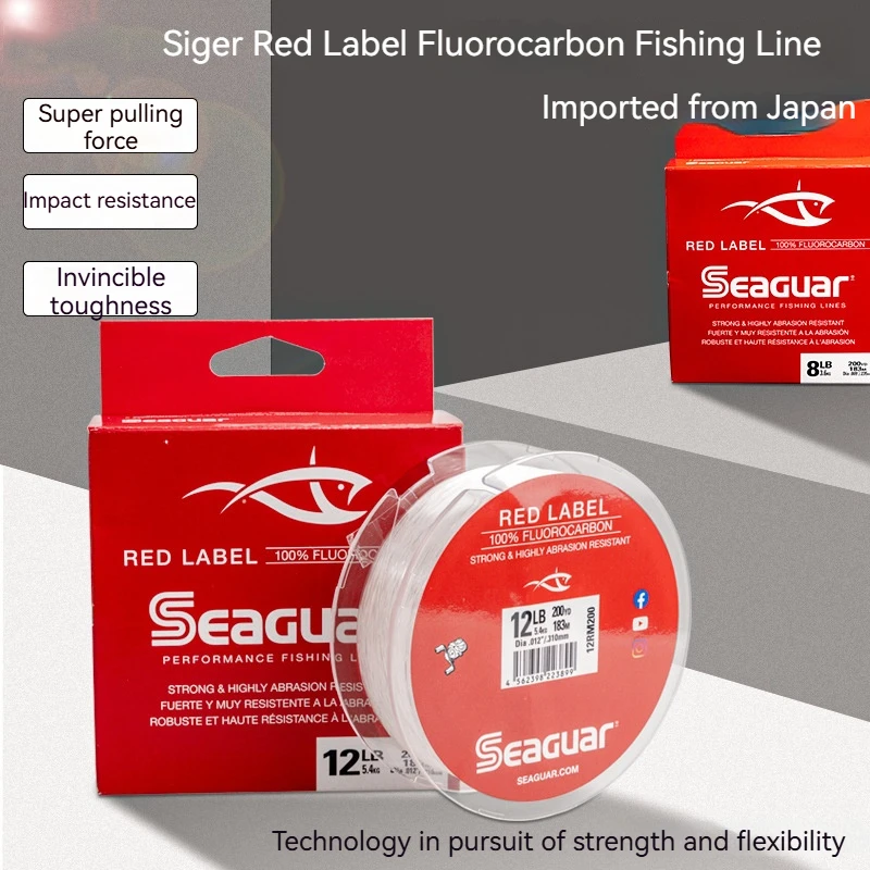 Japan imported Sig Red Label Carbon Line Lure Special Leading Carbon Line Carbon Fluorine Line Rock Fishing Lure Accessories
Japan imported Sig Red Label Carbon Line Lure Special Leading Carbon Line Carbon Fluorine Line Rock Fishing Lure Accessories
