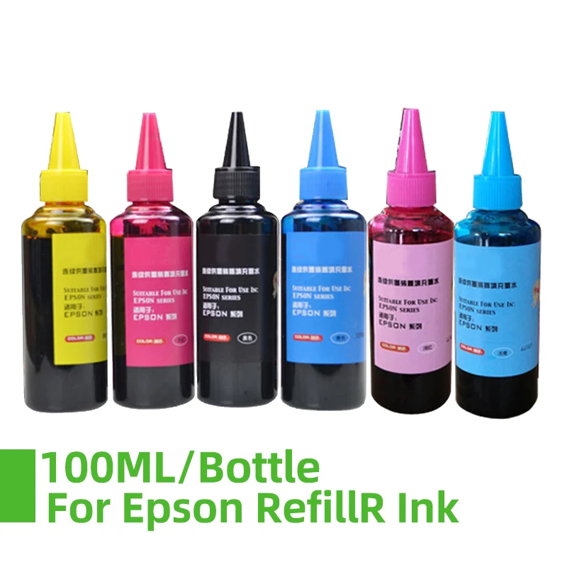 

100ML Refill Universal ink For EPSON Stylus Photo R270 R290 R390 RX590 RX610 RX690 R200 R210 R220 R230 R300 R310 R320 R350 R330