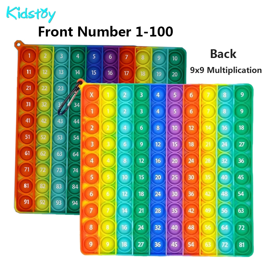 Kidstoy 9x9 Arithmetic Table Children 20CM Colorful Bubbles Montessori Toy Teaching Aids Educational Toys Boys Children Gift
Kidstoy 9x9 Arithmetic Table Children 20CM Colorful Bubbles Montessori Toy Teaching Aids Educational Toys Boys Children Gift