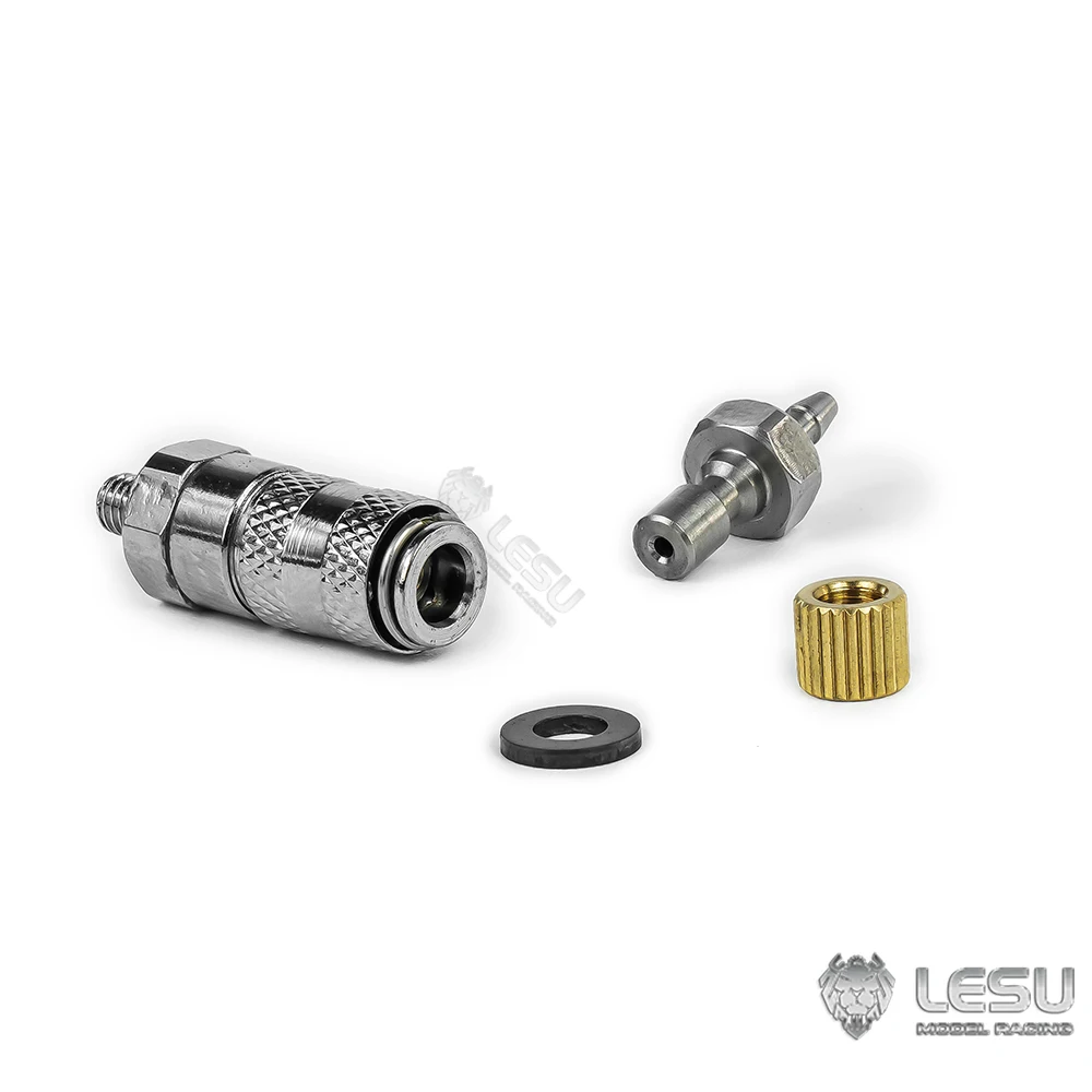 Metal Quick-release Conversion Connectors For 1/14 LESU RC Hydraulic Truck 2x1MM/2.5x1.5MM Spare Parts Accessories Toy TH23106
Metal Quick-release Conversion Connectors For 1/14 LESU RC Hydraulic Truck 2x1MM/2.5x1.5MM Spare Parts Accessories Toy TH23106