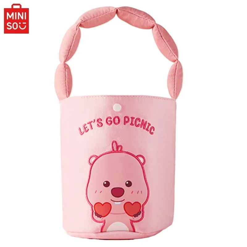Кавайная Милая мультяшная Сумочка MINISO, подходящая ко всему модная сумка, милая и простая сумка-ведро, милые вещи для девочек
Кавайная Милая мультяшная Сумочка MINISO, подходящая ко всему модная сумка, милая и простая сумка-ведро, милые вещи для девочек