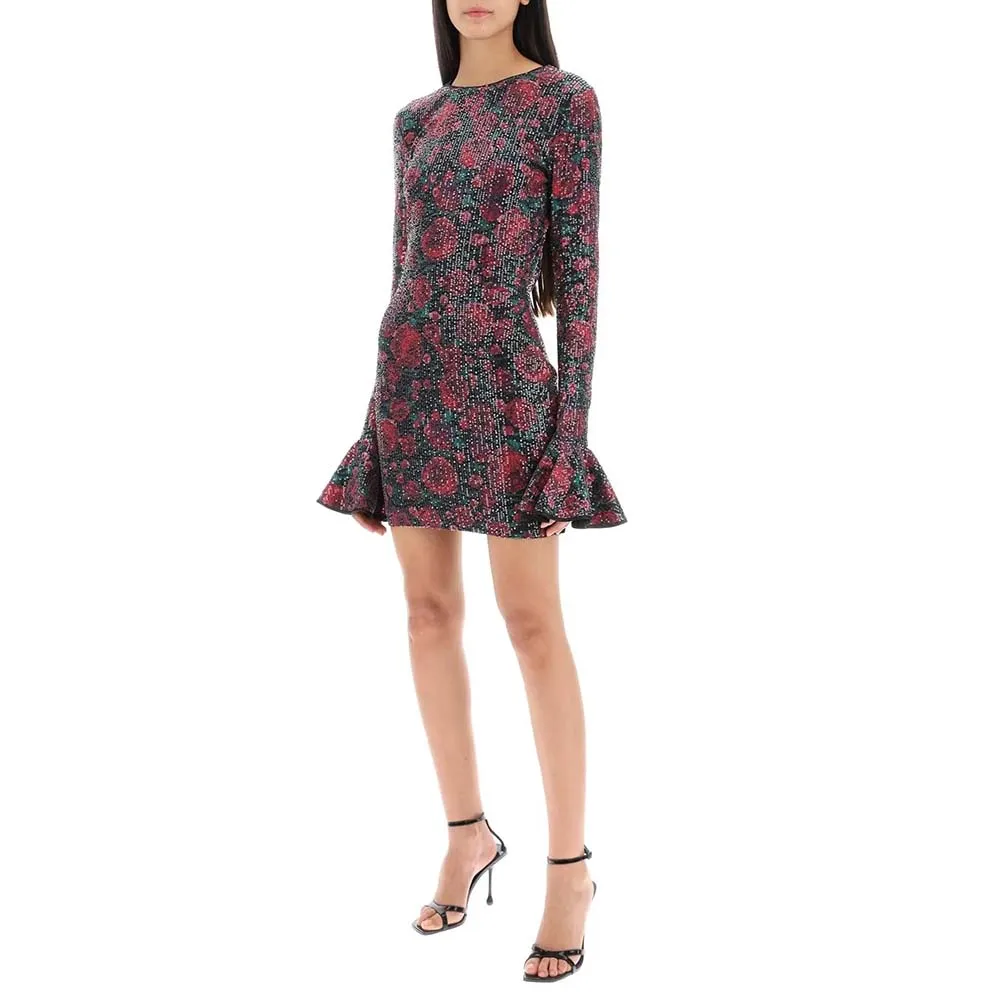 2024 Spring New Y2k Sequins Decorative Sexy Backless Floral Print Round Neck Long Sleeve Mini Dress Fashion Elegant Dress Women
2024 Spring New Y2k Sequins Decorative Sexy Backless Floral Print Round Neck Long Sleeve Mini Dress Fashion Elegant Dress Women