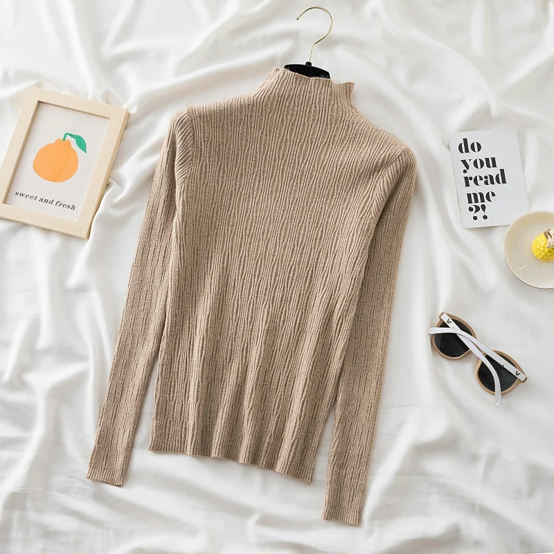 Осень-зима 2023, простой пуловер, свитера, водолазка, вязаный свитер, джемпер с длинным рукавом, повседневный однотонный топ 28904
Осень-зима 2023, простой пуловер, свитера, водолазка, вязаный свитер, джемпер с длинным рукавом, повседневный однотонный топ 28904