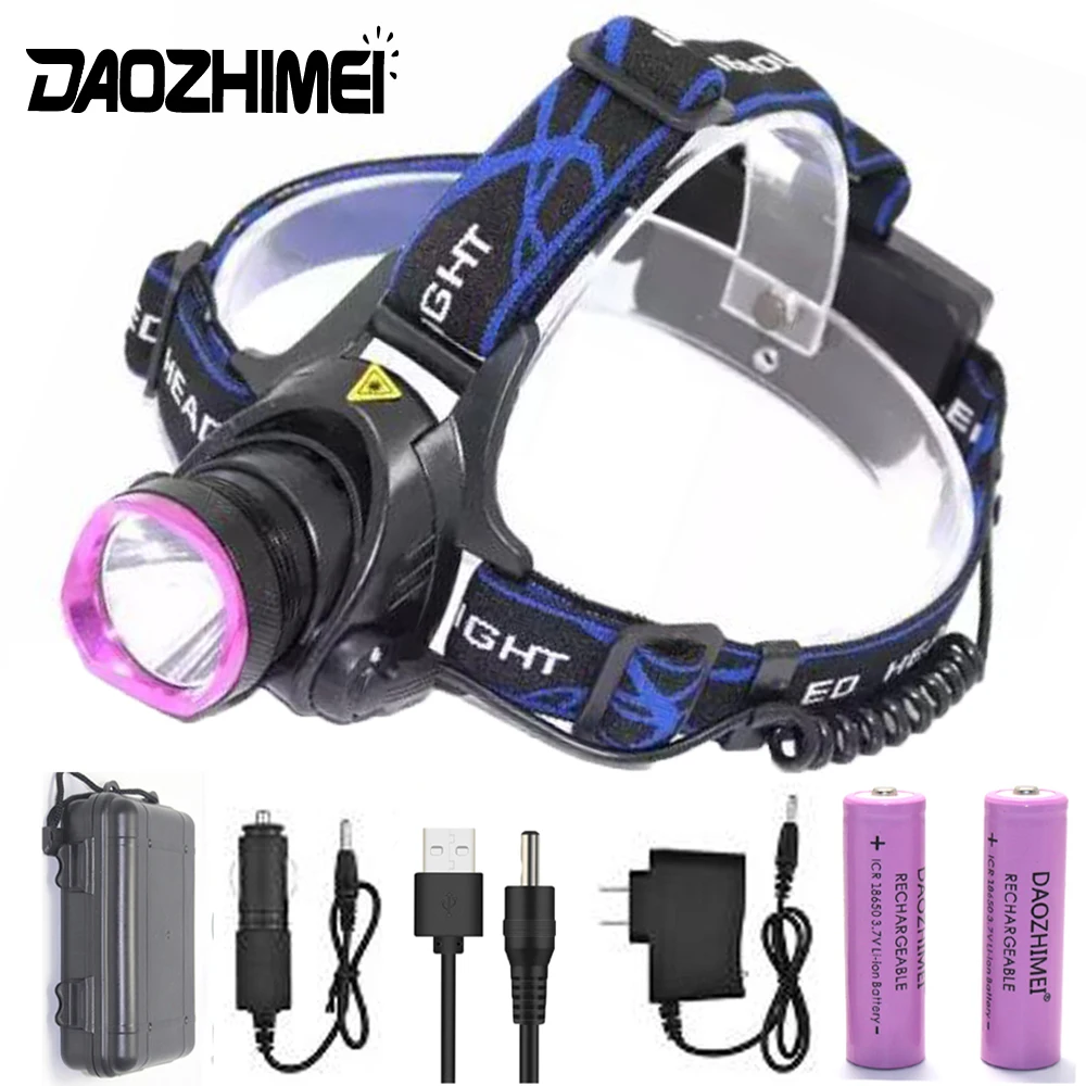 

XML T6 Ultra bright LED Headlamp 3-modes Outdoor Headlight Head Light Lamp Flashlight Torch 18650 Waterproof Camping Head Lamp