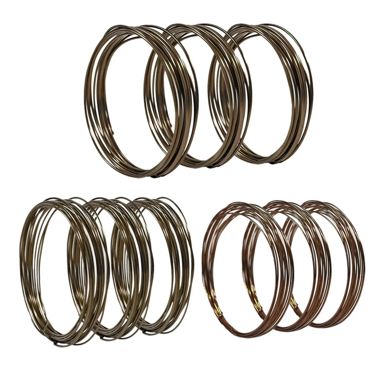 Bonsai Wire Kit- 9 Roll Anodized Aluminum Tree Training Wires In 3 Size For Shaping Styling Indoor Bonsai Trees
Bonsai Wire Kit- 9 Roll Anodized Aluminum Tree Training Wires In 3 Size For Shaping Styling Indoor Bonsai Trees