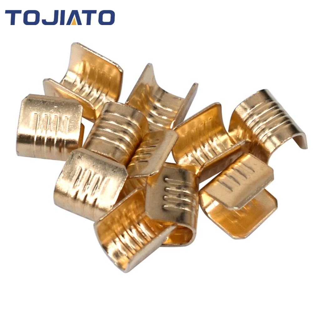 20pcs Pre-Pressed Copper Buckle for 2GT Open Timing Rubber Belt Width 6mm for Ender3 Ender5 CR10 3D Printer (Copper Buckle)
20pcs Pre-Pressed Copper Buckle for 2GT Open Timing Rubber Belt Width 6mm for Ender3 Ender5 CR10 3D Printer (Copper Buckle)